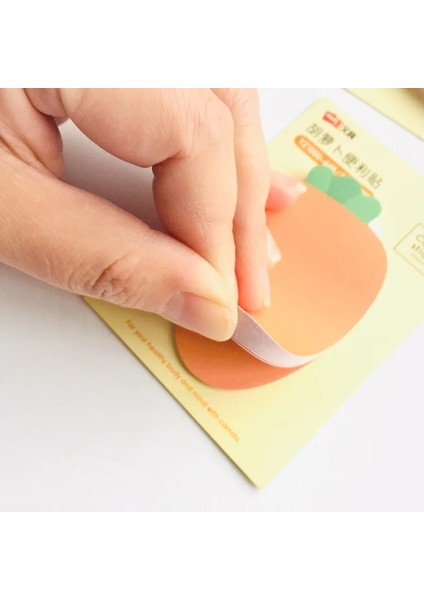 No.8 Tarzı Kawaii Havuç N Kez Yapışkan Notlar Yaratıcı Ofis Dekor Kağıt Bloknot Malzemeleri Dekorasyon Japon Kırtasiye (Yurt Dışından) fırsatları