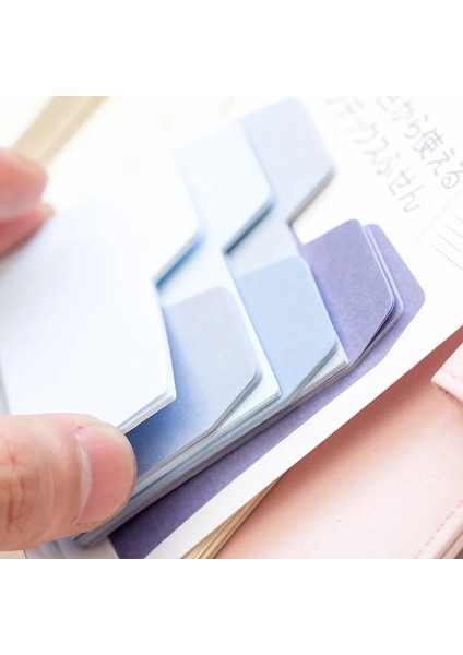 E Tarzı Ack Yeni Suluboya Japon Degrade Renk Dizini Defter, Yapışkan Not Imi Okul Ofis Kırtasiye Malzemeleri (Yurt Dışından) modelleri