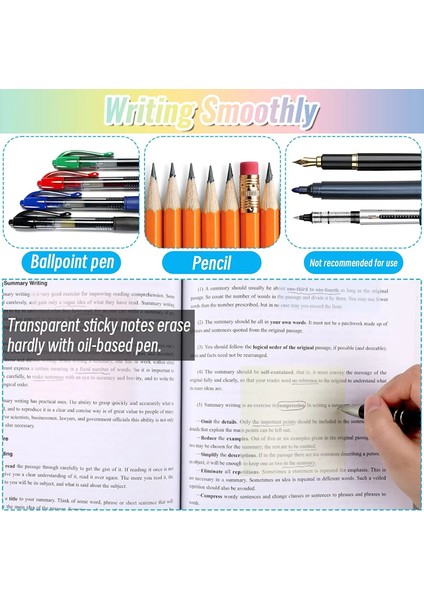 Pembe Tarzı 50 Sayfa Şeffaf Yayınlandı Yapışkan Not Sekmeler Sayfa Bloknotları Yapılacaklar Listesi Papeleria Dergisi Okul Kırtasiye Ofis Malzemeleri (Yurt Dışından) fırsatları