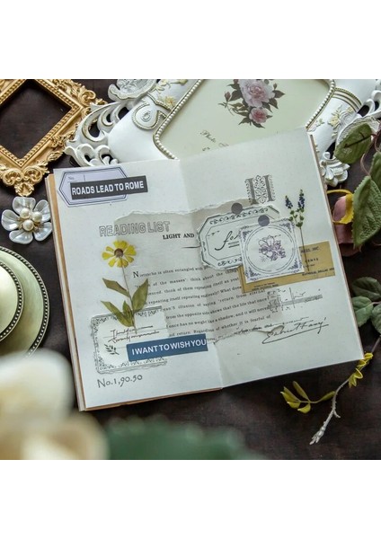 Guluoma Tarzı 50 Yaprak Yuvası Bloknot Yapışkan Notlar Retro Çiçek Bizans Önemsiz Dergisi Scrapbooking Çıkartmaları Ofis Okul Kırtasiye (Yurt Dışından) indirimleri