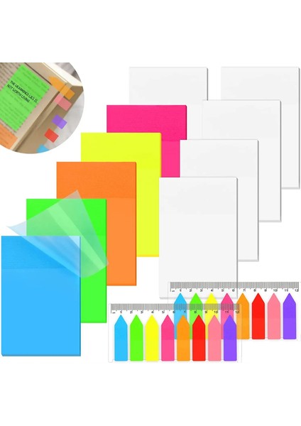 Mavi Stil 50 Yaprak Şeffaf Pet Yayınlandı Yapışkan Not Dizin Sekmeler Pedler Bloknotlar Papeleria Dergisi Okul Ofis Kırtasiye (Yurt Dışından) fiyatları