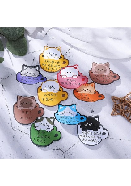 H Tarzı Lot Yaratıcı Kedi Bloknot Yapışkan Notlar Sevimli N Kez Kırtasiye Etiket Not Defteri Imi Sonrası Okul Malzemeleri (Yurt Dışından) fırsatları
