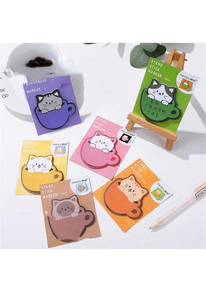H Tarzı Lot Yaratıcı Kedi Bloknot Yapışkan Notlar Sevimli N Kez Kırtasiye Etiket Not Defteri Imi Sonrası Okul Malzemeleri (Yurt Dışından) indirimleri