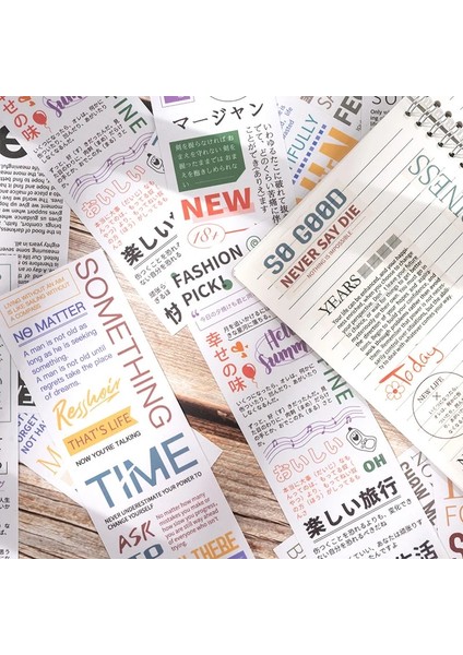 Sarı Stil 4 Yaprak Paketi Planlayıcısı Scrapbooking Günlük Kaydı Albümü Dekoratif Önemsiz Dergisi Koleksiyon Defteri Kağıdı Japon Çıkartmalar Kırtasiye (Yurt Dışından) fırsatları