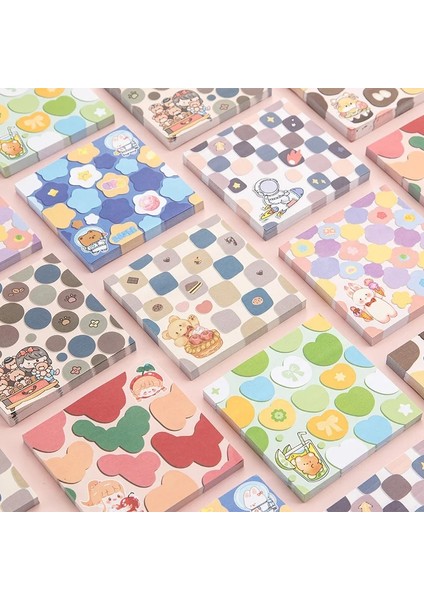 No.3 Tarzı Kawaii Ins Tarzı Yapışkan Notlar Kız Karikatür Sevimli N Kez Çıkartmalar Yüksek Değerli Yaratıcı Mesaj Çıkartmalar Kore Kırtasiye (Yurt Dışından) fırsatları