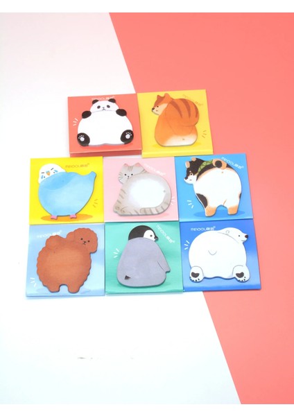 No.3 Tarzı Kedi Yapışkan Notlar Kawaii Not Defteri Karikatür Notas Adhesivas Yaratıcılık Not Defteri Ofis Aksesuarları Kırtasiye Malzemeleri Planlayıcısı (Yurt Dışından) modelleri