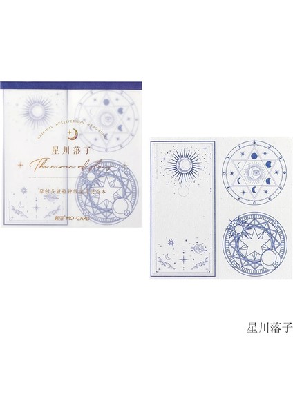 No.7 Tarzı Yaratıcı Bloknotlar Galaxy Mail Serisi Bloknot Scrapbooking Dergisi Vintage Dekoratif Taban Kağıt Kırtasiye ile Karınca Hattı (Yurt Dışından)