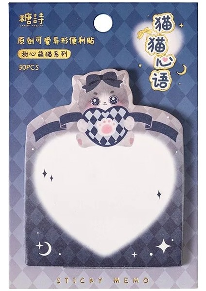 Maomaoxinyu Tarzı Lot Bloknotlar Yapışkan Sevgiliye Kedi Önemsiz Dergisi Scrapbooking Çıkartmalar Ofis Okul Kırtasiye (Yurt Dışından)