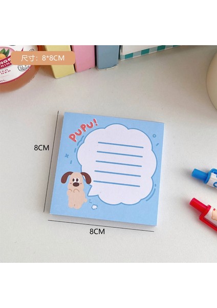 Ben Tarzım 80 Sayfa Kawaii Köpek Bloknot Yapışkan Notlar Yapılacaklar Listesi Köpek Renkli Komik Yapışkan Notlar Planlayıcısı Okul Ofis Malzemeleri Kırtasiye (Yurt Dışından)