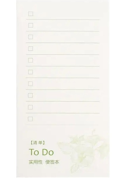 No.4 Stili Planlayıcı Hafta Cep Mini Not Defteri Yapışkan Notlar Alışveriş Kontrol Listesi Escolar Papelaria Okul Malzemesi Etiketi (Yurt Dışından)