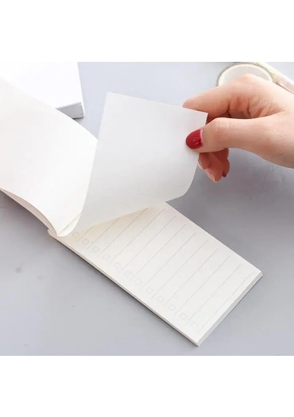 No.4 Stili Planlayıcı Hafta Cep Mini Not Defteri Yapışkan Notlar Alışveriş Kontrol Listesi Escolar Papelaria Okul Malzemesi Etiketi (Yurt Dışından)