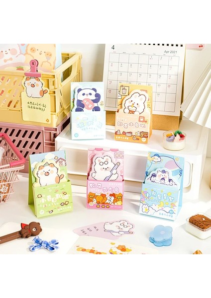 D Tarzı 60 Sayfa Sevimli Hayvan Karikatür Bloknot Dekorasyon Not Defteri Mesaj Not Kağıdı Dıy Malzeme Günlüğü Scrapbooking Kırtasiye (Yurt Dışından) modelleri