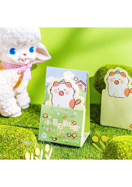 D Tarzı 60 Sayfa Sevimli Hayvan Karikatür Bloknot Dekorasyon Not Defteri Mesaj Not Kağıdı Dıy Malzeme Günlüğü Scrapbooking Kırtasiye (Yurt Dışından) fırsatları
