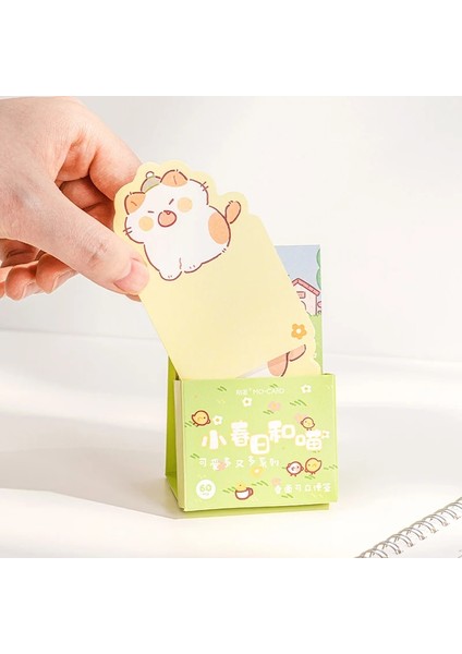 D Tarzı 60 Sayfa Sevimli Hayvan Karikatür Bloknot Dekorasyon Not Defteri Mesaj Not Kağıdı Dıy Malzeme Günlüğü Scrapbooking Kırtasiye (Yurt Dışından) indirimleri