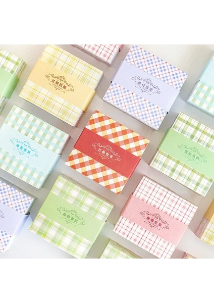 Hangxinriji Tarzı Lot Bloknotlar Yapışkan Notlar Gizli Dil Önemsiz Günlük Kağıt Günlüğü Scrapbooking Çıkartmaları Ofis Okul Kırtasiye (Yurt Dışından) fiyatları
