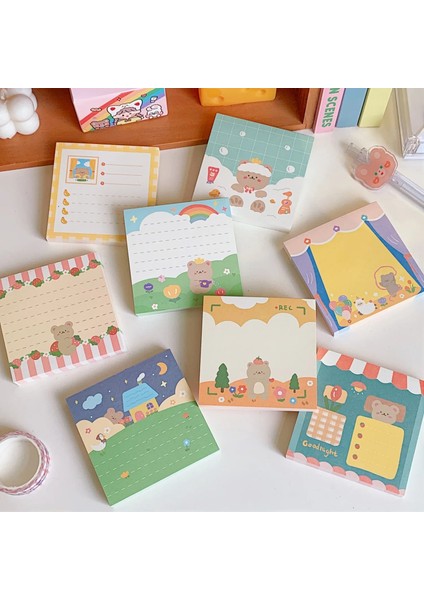 Pembe Tarzı Yisuremia Yeni Eets Kawaii Sevimli Ayı Bloknot Notlar Kağıt Bunu Yapmak Için Kontrol Listesi Mesaj Not Defteri Escolar Papelaria Kırtasiye (Yurt Dışından) modelleri