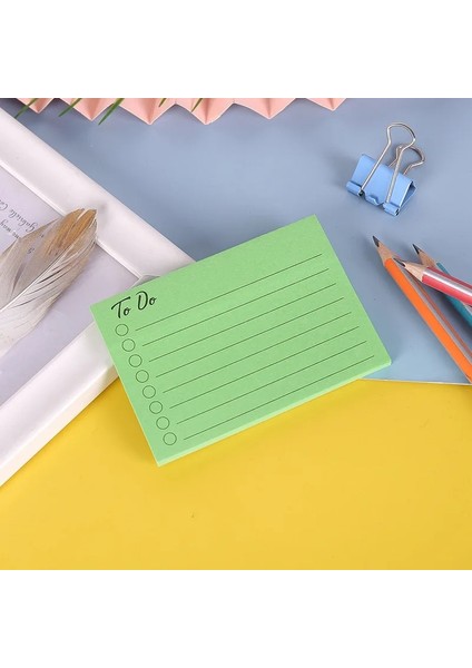 Dyeşil Stil 50 Sayfa Bloknot Not Kağıdı Yatay Çizgi Yapılacaklar Listesi Kontrol Listesi Günlük Planlayıcı Not Defteri Paperlaria Kore Okulu Kırtasiye (Yurt Dışından)