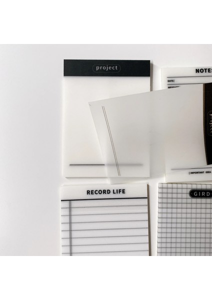 Not Stili Sharkbang Eets Pet Yapışkan Notlar Linegirdproject Paperlaria Memo Not Defteri Şeffaf Işaret Kağıdı Okul Ofis Kırtasiye (Yurt Dışından) fırsatları