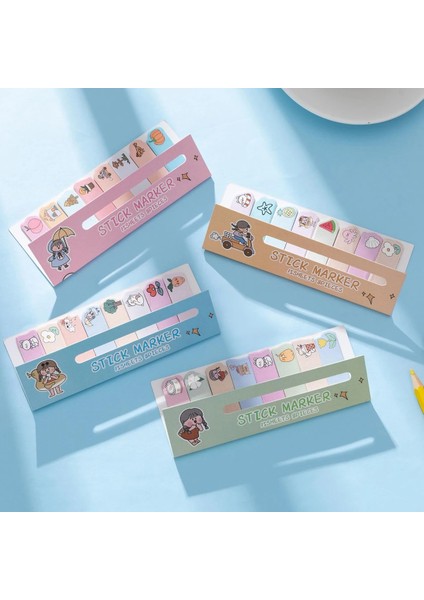 Sarı Stil Eets Kawaii Bayraklar Sekmeler Çubuk Sayfa Işaretleyiciler Kitap Sekme Kağıt Dizini Yer Işareti Yapışkan Notlar Bloknotlar Sevimli Kırtasiye Dergileri (Yurt Dışından) fırsatları