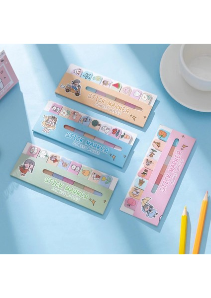 Sarı Stil Eets Kawaii Bayraklar Sekmeler Çubuk Sayfa Işaretleyiciler Kitap Sekme Kağıt Dizini Yer Işareti Yapışkan Notlar Bloknotlar Sevimli Kırtasiye Dergileri (Yurt Dışından) indirimleri