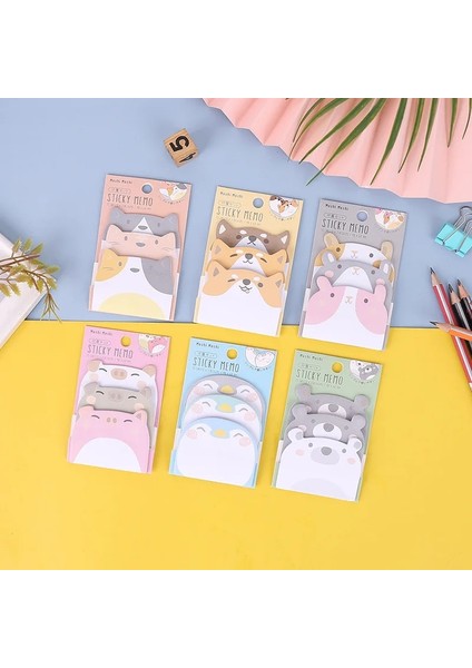 Ayı Stili 45 Yaprak Kawaii Penguen Ayı Kedi Bloknot Sevimli Karikatür Kendinden Yapışkanlı Not Not Öğrenci Kırtasiye Okul Ofis Tedarik Dizüstü (Yurt Dışından) fiyatları