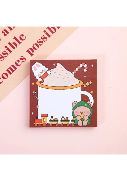 G Tarzı 80 Sayfa Kawaii Noel Baba Noel Bloknot Yapışkan Notlar Yaprak Yapılacaklar Listesi Planlayıcısı Etiket Etiket Okul Ofis Kırtasiye (Yurt Dışından)
