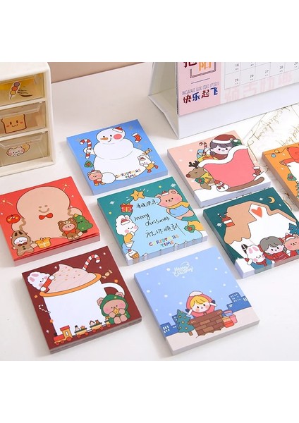 G Tarzı 80 Sayfa Kawaii Noel Baba Noel Bloknot Yapışkan Notlar Yaprak Yapılacaklar Listesi Planlayıcısı Etiket Etiket Okul Ofis Kırtasiye (Yurt Dışından) fiyatları