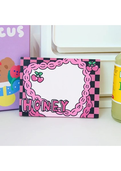 Sarı Stil Mınkyeets Kawaii Aşk Kalp Pembe Serisi Bloknot Kağıt Yapılacaklar Listesi Dergisi Not Paperlaria Dıy Malzeme Kırtasiye (Yurt Dışından)