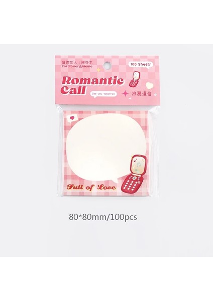 Bir Stil Kalp Atışı Bloknot Dekorasyon Scrapbooking Günlüğü Dıy Malzeme Mesaj Notu Kağıt Not Defteri Sevimli Okul Kırtasiye (Yurt Dışından)