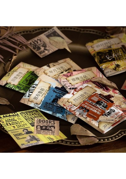 No.4 Stili Retro Kolaj Poster Önemsiz Dergisi Malzeme Kağıt Kart Yapımı Kırtasiye Vintage Dekor Dıy Scrapbooking Craft Paperlaria (Yurt Dışından) modelleri