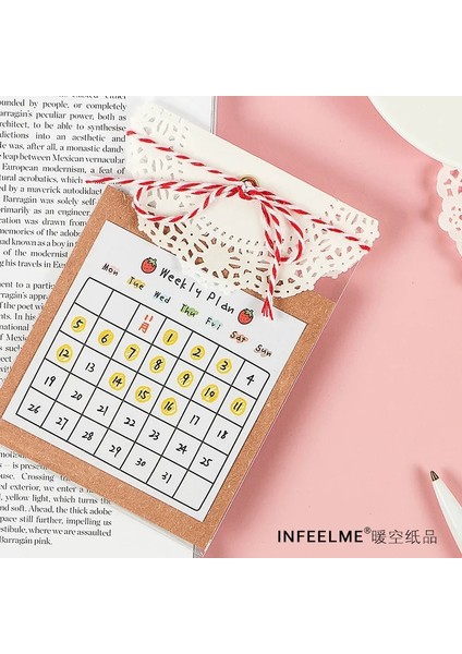 D Tarzı 30 Sayfa Bloknot Yapılacaklar Listesi Yapışkan Notlar Günlük Haftalık Kontrol Listesi Yayınlandı Okul Malzemeleri Kırtasiye Ofis Aksesuarları (Yurt Dışından) fırsatları