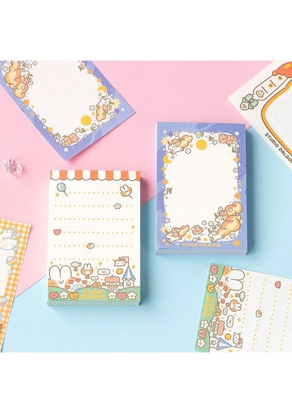 C Tarzı Eets Güzel Ekmek Tavşan Bloknot Kawaii Kırtasiye N Kez Yapışkan Notlar Taşınabilir Not Defteri Okul Ofis Arzı Papeleria (Yurt Dışından) fiyatları