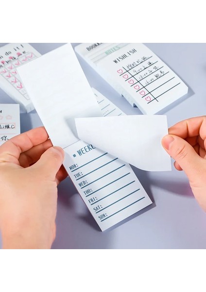 Istek Listesi Stili 50 Yaprak Yaratıcı Çalışma ve Çalışma Planı Kraft Kağıt Bloknot Kawaii Kırtasiye Ofis Aksesuarı Okul Malzemeleri Yapılacaklar Listesi Haftalık (Yurt Dışından) fırsatları