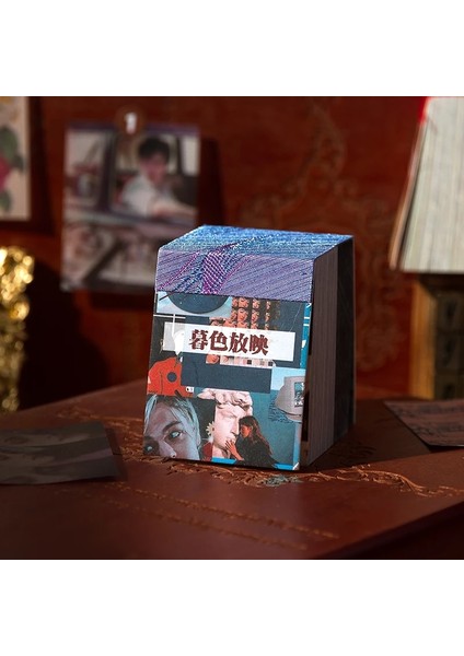 D Tarzı 400 Sayfa Çiçekli Whiser Malzeme Kağıt Retro Film Posteri Bloknot Dekoratif Günlük Kırtasiye Scrapbooking Günlüğü Albümü Etiketli (Yurt Dışından) fırsatları