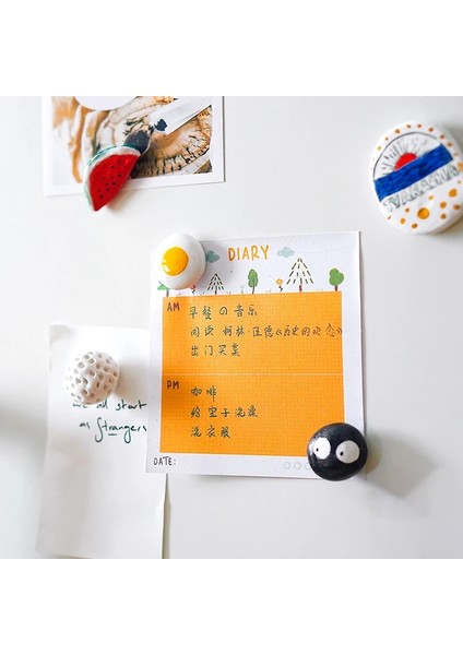 H Tarzı Kawaii Çilek Avokado Yapışkan Notlar Günlük Planlayıcısı Not Not Defteri Ev Ofis Dekor Bloknot Okul Malzemeleri Japon Kırtasiye (Yurt Dışından) indirimleri