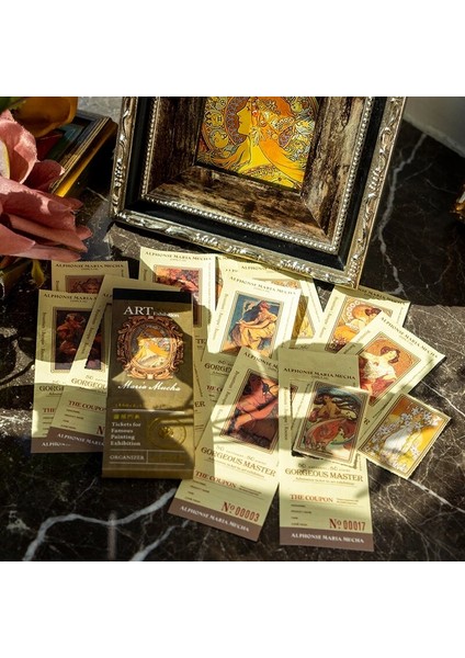 G Tarzı Vintage Ünlü Resim Sanat Sergisi Malzeme Kağıt Bilet Bloknot Dekoratif Kırtasiye Scrapbooking Günlük Defteri Planlayıcısı (Yurt Dışından) modelleri