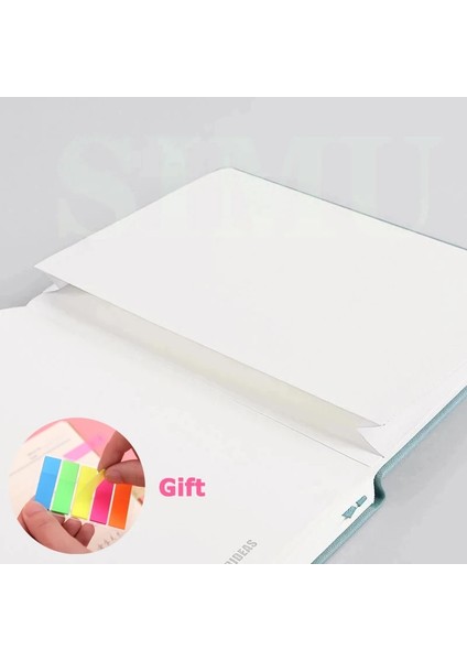 Altın Tarzı A5 Ciltli A5 Kawaii Günlük Nokta Defter Yaşı 100GSM 5.7x8.retro Günlük Bandaj Kırtasiye Not Defteri Madde Işaretleri Nokta Günlükleri (Yurt Dışından)
