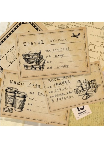 Yazma Stili 1 Paket Bloknot Sülfürik Asit Kraft Kağıt Kelime Kitabı Taşınabilir Plan Dekorasyon Yazma Kırtasiye 65* (Yurt Dışından) fiyatları