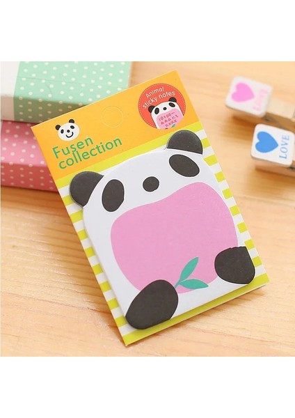 No.8 Tarzı Kawaii Kalp Şeklinde Sevimli Hayvan Serisi Yapışkan Notlar Öğrenci Mesajı Çıkartmalar N Kez Yapışkan Not Defteri Okul Etiket Kırtasiye (Yurt Dışından)
