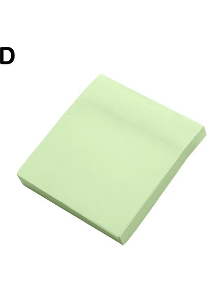 Yeşil Stil Sevimli Kawaii Sekmeler Yapışkan Notlar Bloknot Kırtasiye Renkli Ofis Not Bloknot Okul Pedleri Sabit Çarşaf Not Defteri A6X3 (Yurt Dışından)