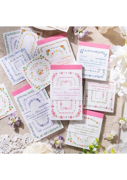 Bir Stil Nedıe 30 Yaprak Çiçek Kağıt Sevimli Malzeme Kraft El Işi Kağıdı Çerçeve Malzemeleri Kolaj Kırtasiye Dıy Scrapbooking Yaratıcı Notlar Kağıt (Yurt Dışından)