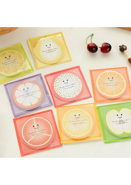 Çilek Tarzı 1 Paket Yeni Meyve Tasarım Not Defteri Yapışkan Yaratıcı Pedler Memo Yazma Scratch Pad Notlar Zakka Kırtasiye Ofis Malzemeleri Okul (Yurt Dışından)