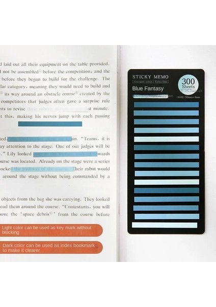 D Tarzı Eets Sayfa Işaretleyici Planlayıcısı Çıkartmalar Ofis Okul Kırtasiye Renk Şeffaf Floresan Endeksi Sekmeler Bayraklar Yapışkan Not (Yurt Dışından)