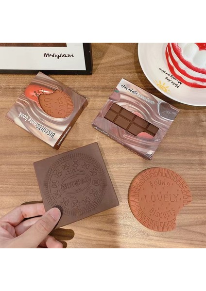 Çikolata Tarzı Bisküvi Çikolata Not Defteri Eets Sketchbooks Mini Sevimli Günlüğü Ofis Dekor Dizüstü Planlayıcısı Sekmesi Kırtasiye Malzemeleri (Yurt Dışından) indirimleri