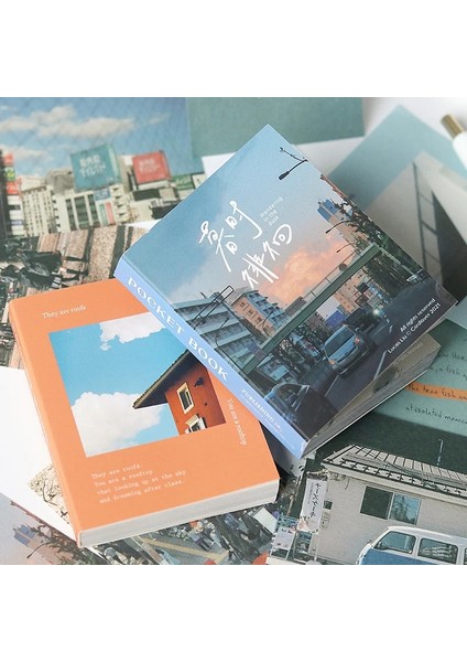F Tarzı Eets Vintage Edebi Manzara Malzeme Kağıt Bloknot Cep Küçük Kitap Dekoratif Kırtasiye Scrapbooking Günlüğü Albümü (Yurt Dışından) fırsatları