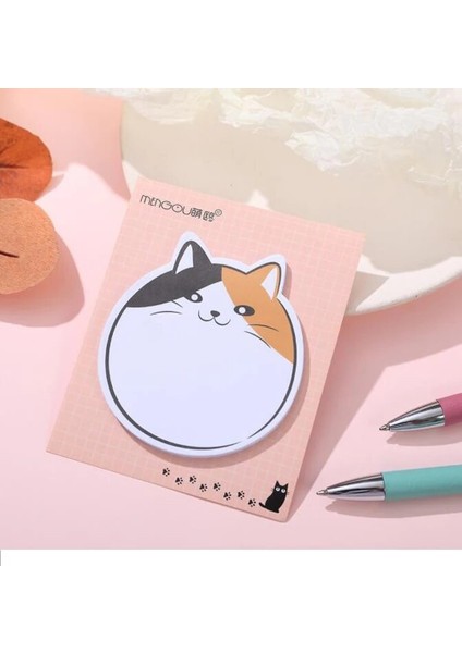 No.1 Stili 30 Yaprak Paketi Karikatür Kedi Yapışkan Zarif Li Yapışkan Notlar Notlar Kırtasiye Etiket Okul Malzemeleri (SS-924) (Yurt Dışından)