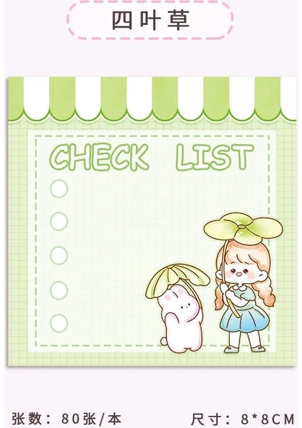 C Tarzı 80 Sayfa Karikatür Yapışkan Notlar Pedleri Kawaii Kırtasiye Kağıt Çıkartmalar Yayınlandı It Memo Not Defteri Dizüstü Okul Ofis Aksesuarları (Yurt Dışından)