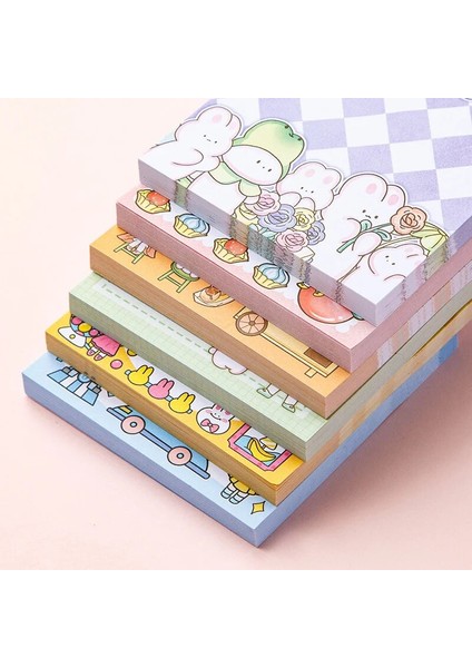 C Tarzı 80 Sayfa Karikatür Yapışkan Notlar Pedleri Kawaii Kırtasiye Kağıt Çıkartmalar Yayınlandı It Memo Not Defteri Dizüstü Okul Ofis Aksesuarları (Yurt Dışından) fırsatları