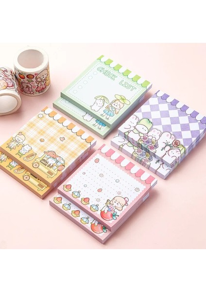 C Tarzı 80 Sayfa Karikatür Yapışkan Notlar Pedleri Kawaii Kırtasiye Kağıt Çıkartmalar Yayınlandı It Memo Not Defteri Dizüstü Okul Ofis Aksesuarları (Yurt Dışından) indirimleri