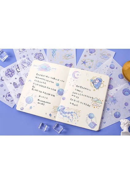 No.1 Stili Yaldız Uzay-Zaman Yanılsama Çıkartmaları Organizatör Takvim Günlüğü Kitap Albümü Scrapbooking Kırtasiye Günlüğü Sticker Çocuklar Için (Yurt Dışından) indirimleri